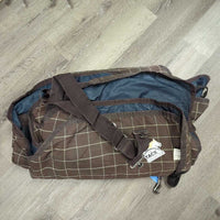 200g High Neck Winter Blanket, tail *gc, dirty, faded, mnr wpf, residue, sm holes & snags, older, discolored
