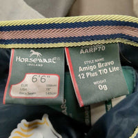 Rain Sheet, tail, detach neck *vgc/gc, clean, stains, residue, faded, mnr?0 wpf *NECK: like new
