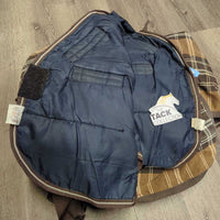 200g? High Neck Winter Blanket, tail *gc, repairs, mnr?No wpf, holes, snags, clean, residue, rubs, stains, faded
