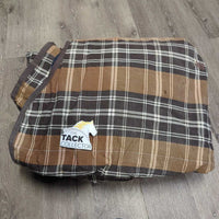 200g? High Neck Winter Blanket, tail *gc, repairs, mnr?No wpf, holes, snags, clean, residue, rubs, stains, faded
