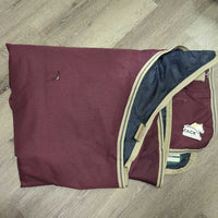100g Winter Blanket, tail, detach neck, bag *vgc/gc, clean, torn lining/holes, sm holes, mnr wpf & residue, like new neck
