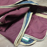 100g Winter Blanket, tail, detach neck, bag *vgc/gc, clean, torn lining/holes, sm holes, mnr wpf & residue, like new neck
