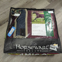 100g Winter Blanket, tail, detach neck, bag *vgc/gc, clean, torn lining/holes, sm holes, mnr wpf & residue, like new neck
