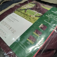 100g Winter Blanket, tail, detach neck, bag *vgc/gc, clean, torn lining/holes, sm holes, mnr wpf & residue, like new neck
