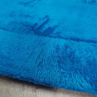1" Thick Fleece Western Saddle Pad, *gc/fair, residue, hair, dirty, clumpy, rubs
