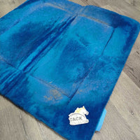 1" Thick Fleece Western Saddle Pad, *gc/fair, residue, hair, dirty, clumpy, rubs
