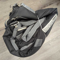 Med?Hvy Winter Stable Blanket, 2 legs *vgc/gc, v.dirty/dusty inside, older?
