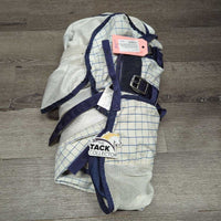Fly Sheet, 2 legs, detach neck *gc, clean, dingy, mnr rubs, pills, stains, hair & snags
