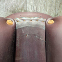 18" MW *5.5" Meyer Deep Seat Eventing Monoflap Saddle, Grey Meyer Saddle Cover, Large Front & Back Blocks, Foam Panels, Flaps: 13.5"W x 13"L Serial #:842003374 A 17.5 AO
