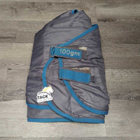 Light Winter Blanket Liner, snap in *gc, clean, hairy velcro, sm holes, rubs, edges: stiff, curled & mnr frays
