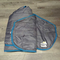 Light Winter Blanket Liner, snap in *gc, clean, hairy velcro, sm holes, rubs, edges: stiff, curled & mnr frays
