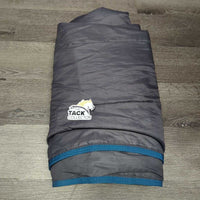 Light Winter Blanket Liner, snap in *gc, clean, hairy velcro, sm holes, rubs, edges: stiff, curled & mnr frays

