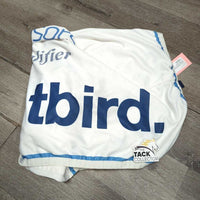 Light Mesh Lined Championship Cooler "World Cup Qualifer - TBird" *xc, mnr hair & stains
