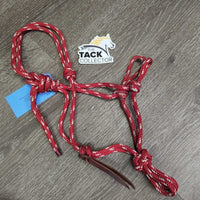 Soft Nylon Rope Halter *xc, mnr dust?dirt & stains
