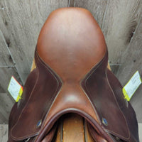 17" MW *5.25" P.J. Pro Close Contact Saddle, 2 Billet Guards, Navy PJ Cover, Foam Panels, Med Front & Large Back Blocks, Flaps: 14"L x 12.5"W Serial #: 1357966 R (Regular Tree & Flap)
