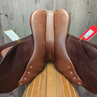 17" MW *5.25" P.J. Pro Close Contact Saddle, 2 Billet Guards, Navy PJ Cover, Foam Panels, Med Front & Large Back Blocks, Flaps: 14"L x 12.5"W Serial #: 1357966 R (Regular Tree & Flap)
