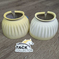 Ribbed Bell Boot, Velcro, Discoloured, Tags *new
