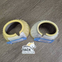 Ribbed Bell Boot, Velcro, Discoloured, Tags *new
