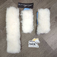 3 pcs Halter Cover Set, Wool, Bag, Tags *new
