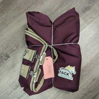 Rain Sheet, tail, bag, tags *like new, wpf, clean
