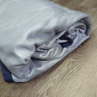 Soft Mesh Fly Sheet, detach neck & belly, tail, 2 legs *vgc, clean, repair, stains, mnr snags, hair, rubs, pills
