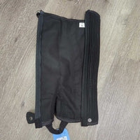 JUNIORS Synthetic Half Chaps "Polka Dots", bag *new
