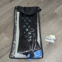 JUNIORS Synthetic Half Chaps "Polka Dots", bag *new
