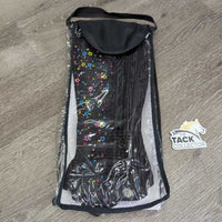 JUNIORS Synthetic Half Chaps "Stars", bag *new
