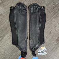 JUNIORS Synthetic Leaher Half Chaps, bag *new
