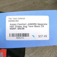 JUNIORS Neoprene Half Chaps, bag *new
