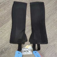 JUNIORS Neoprene Half Chaps, bag *new
