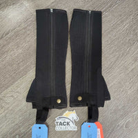 JUNIORS Neoprene Half Chaps, bag *new
