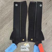 JUNIORS Neoprene Half Chaps, bag *new
