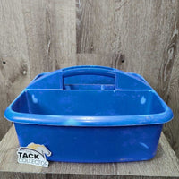 Plastic Grooming Tote - Caddy *gc/fair, dirty. faded, discolour, scratches, scuffs, residue
