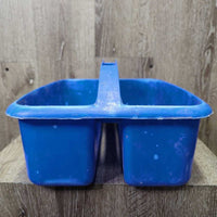 Plastic Grooming Tote - Caddy *gc/fair, dirty. faded, discolour, scratches, scuffs, residue
