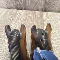 Vintage - Collectible Horse Head Salt & Pepper Shakers *vgc, mnr rubs, residue, stains & chipped ear

