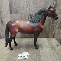 Vintage "Justin Morgan" Bay Stallion *vgc, scuffs, scratches, ear rubs
