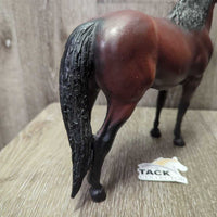 Vintage "Justin Morgan" Bay Stallion *vgc, scuffs, scratches, ear rubs

