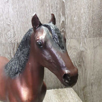 Vintage "Justin Morgan" Bay Stallion *vgc, scuffs, scratches, ear rubs
