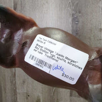 Vintage "Justin Morgan" Bay Stallion *vgc, scuffs, scratches, ear rubs
