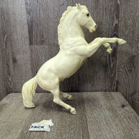 Vintage "Cloud" Rearing Cremello Stallion #1149 *gc, v.scuffed & stained, scratches, crayon?, broken ear
