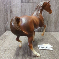 Vintage Chestnut Arabian Mare *gc, scratches, rubs

