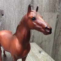 Vintage "Man O' War" Chestnut Stallion *gc, scuffs, rubs, scratches
