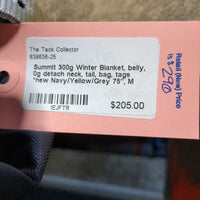 300g Winter Blanket, belly, 0g detach neck, tail, bag, tags *new
