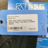 Style 4200, Hybrid Riding Gloves, Tags, *new
