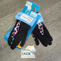 Style 8600, All Weather Riding Gloves, Leopard Print, Tags, *new
