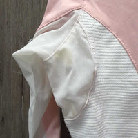 LS Sun Shirt, 1/4 Button Up, Snap Collar, *vgc, mnr stains

