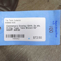 Overlay Girth, 2x els, D-ring, Tags, *new
