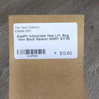Adjustable Heel Lift, Bag, *new
