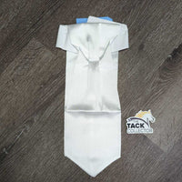 Pre-Tied Satin Stock Tie, Bag, *new

